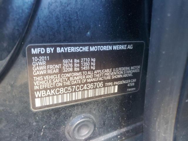 2012 BMW 750 LXI #3303889691