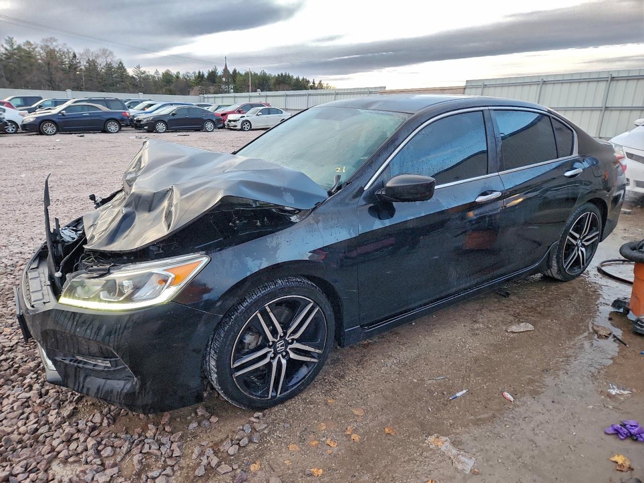 Lot #3301869010 2017 HONDA ACCORD SPO