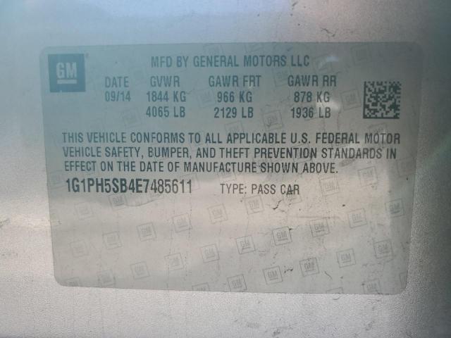 2014 CHEVROLET CRUZE ECO #3296972822