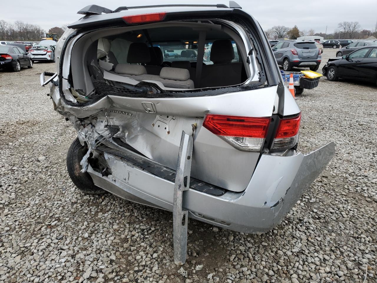 Lot #3311464278 2015 HONDA ODYSSEY EX