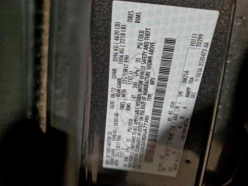 2013 FORD ESCAPE SE #3303996687