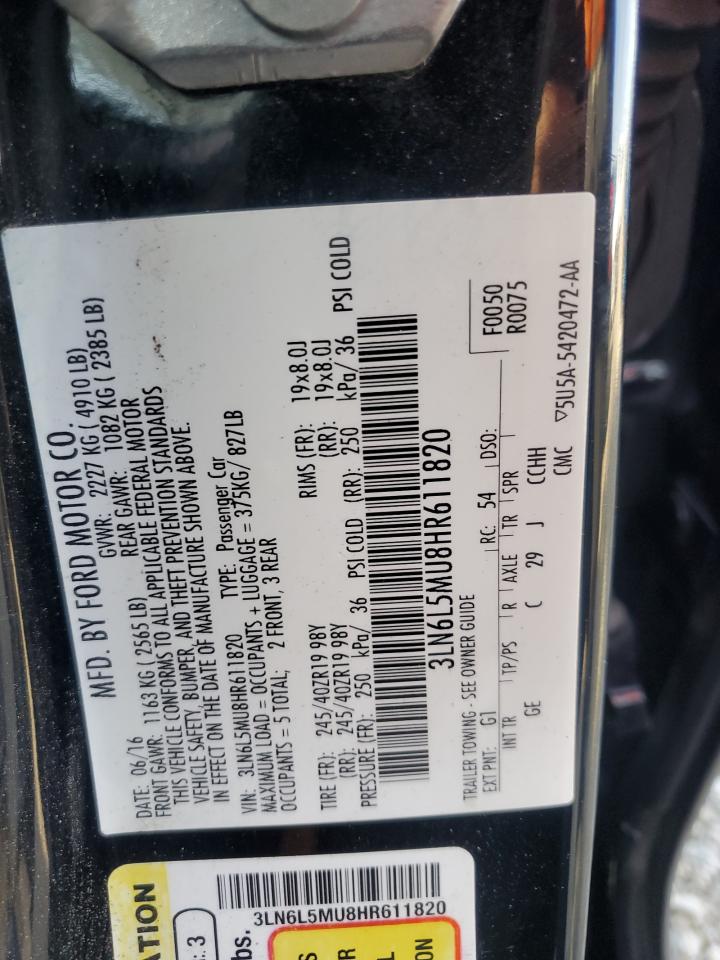 LINCOLN MKZ HYBRID RESERVE