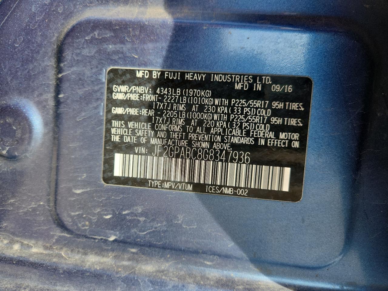 SUBARU CROSSTREK PREMIUM