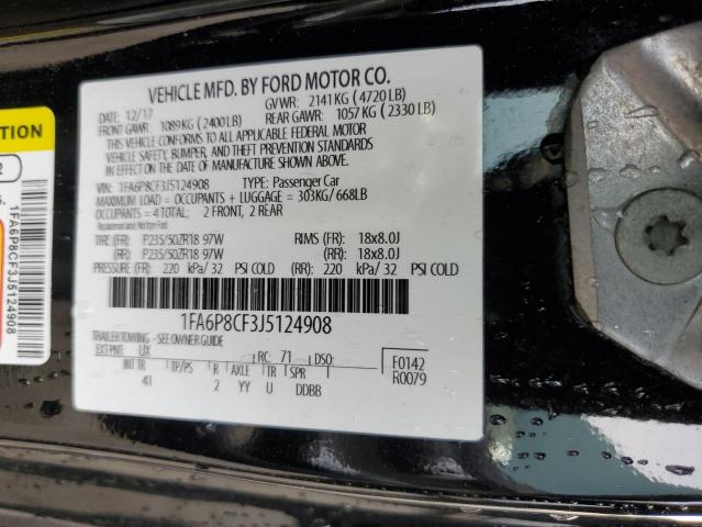 2018 FORD MUSTANG GT #3286486173