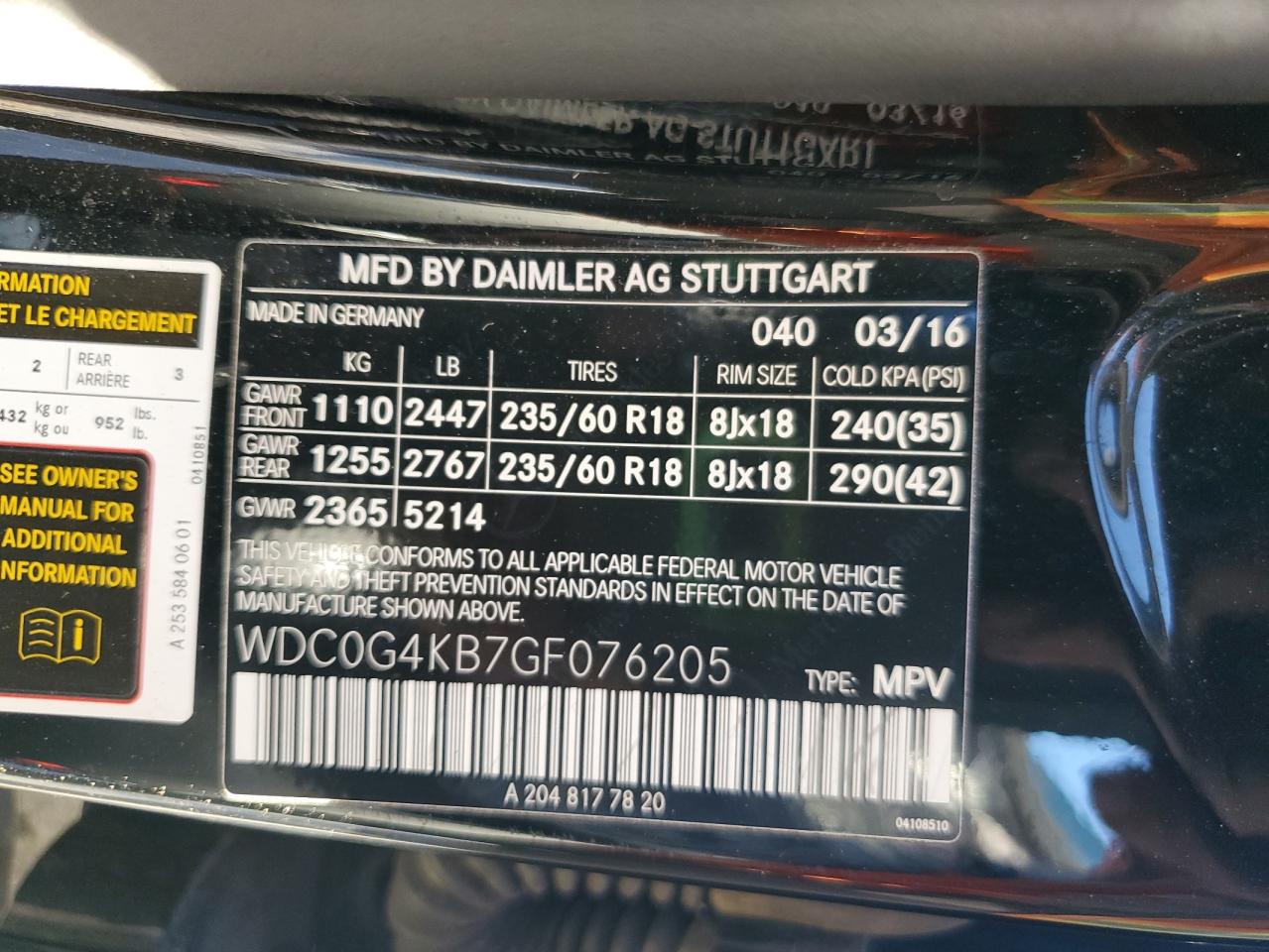 MERCEDES-BENZ GLC-CLASS 300 4MATIC