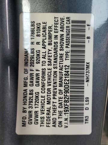 2013 HONDA CIVIC EXL #3294472510