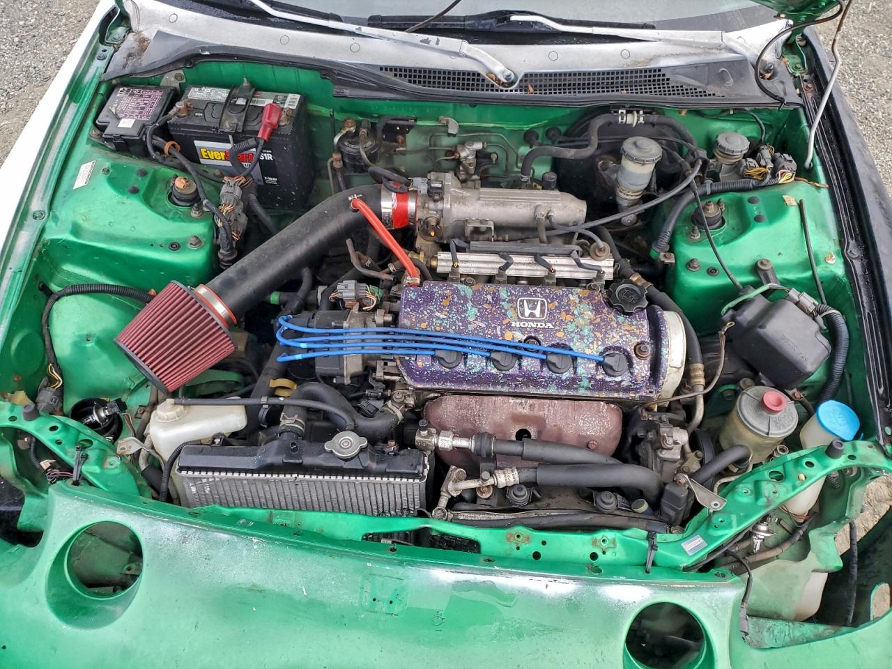 Lot #3294179949 1993 HONDA CIVIC DEL