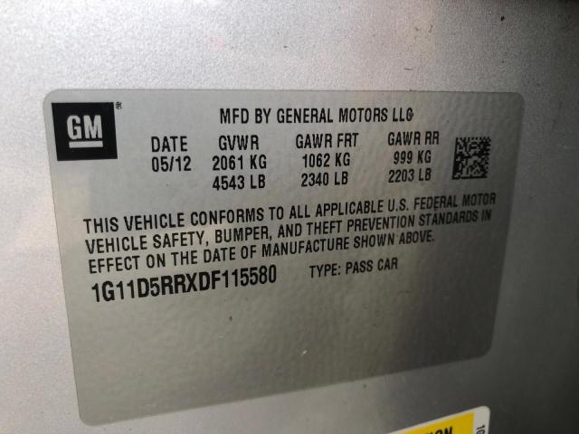 2013 CHEVROLET MALIBU 1LT #3296932838