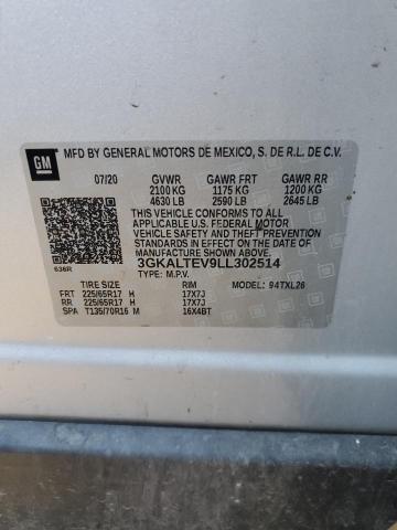 2020 GMC TERRAIN SL #3308381370