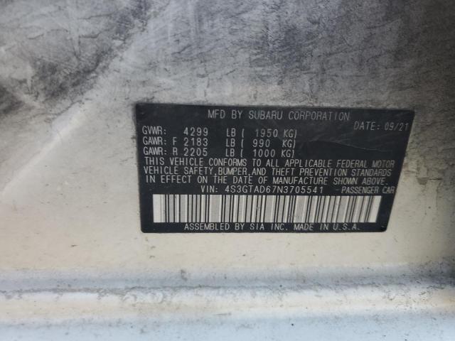 2022 SUBARU IMPREZA PR - 4S3GTAD67N3705541