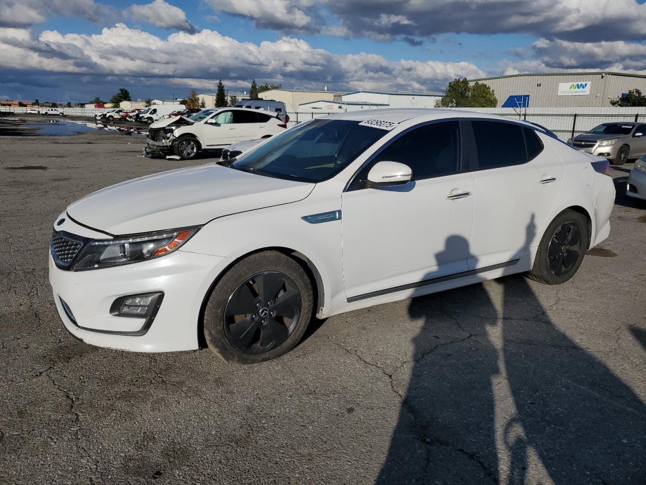 Lot #3291473954 2016 KIA OPTIMA HYB