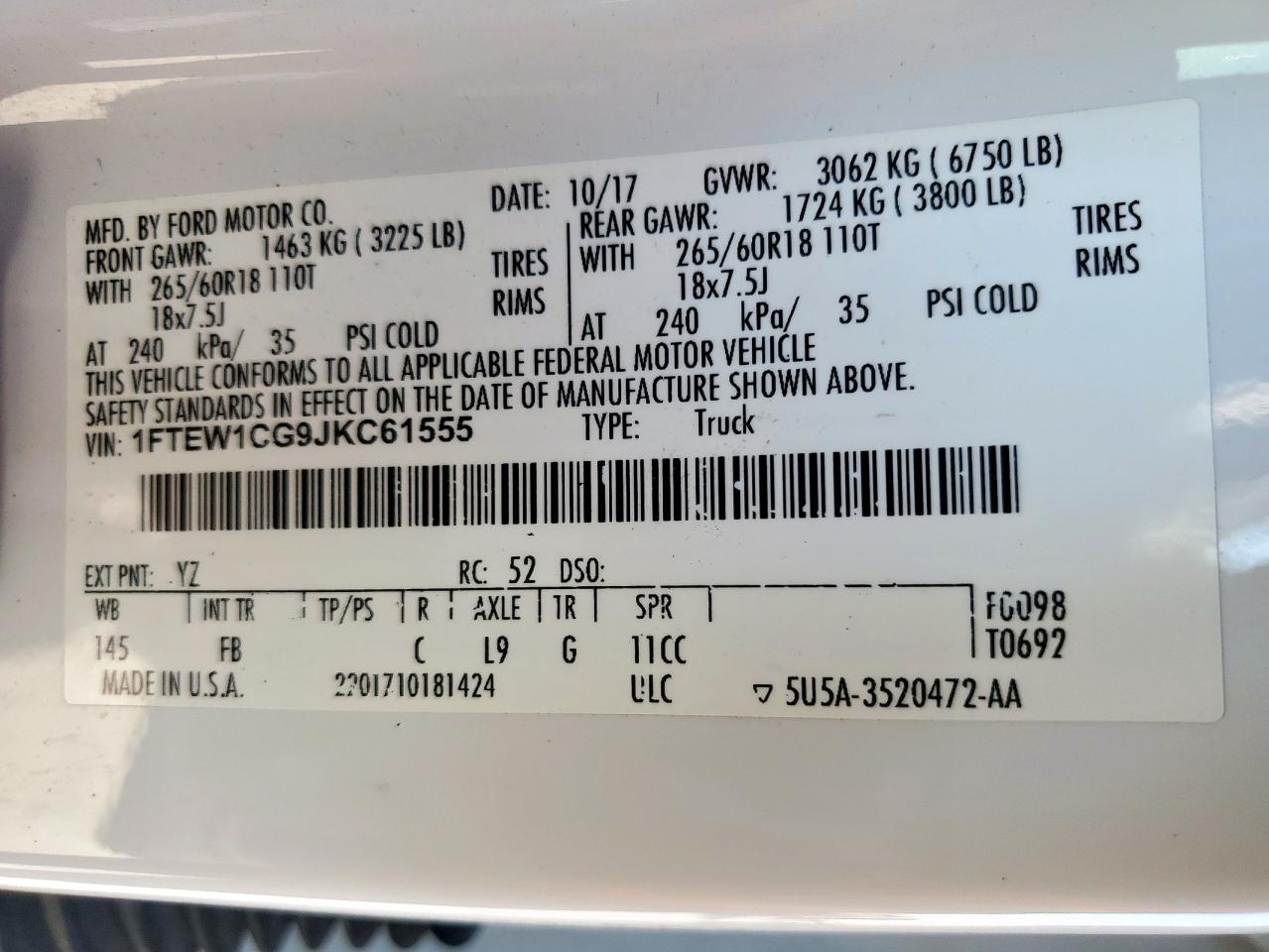 FORD F-150 SUPERCREW