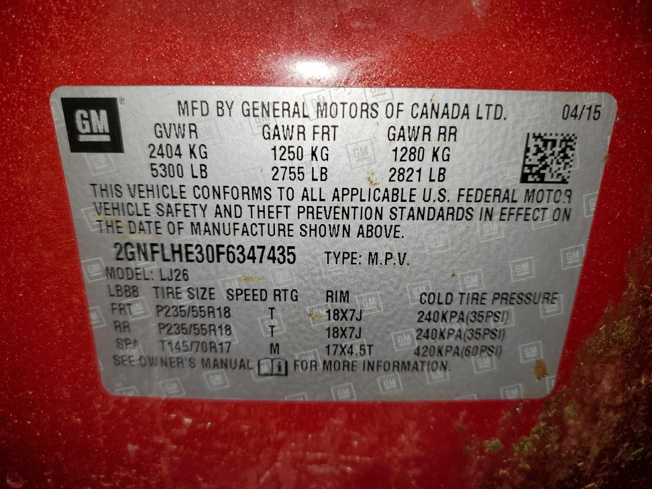 CHEVROLET EQUINOX LTZ