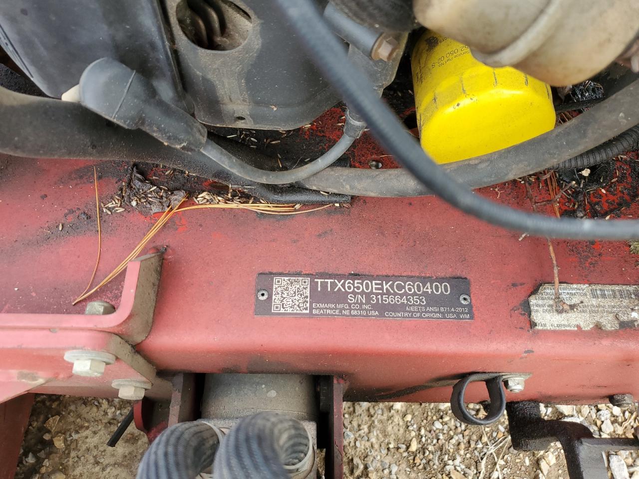 Lot #3286533156 2015 EXMARK X SERIES