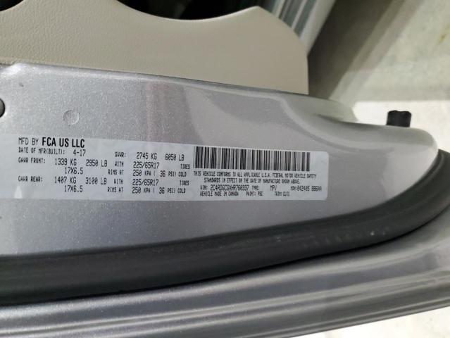 2017 DODGE GRAND CARA #3294461518