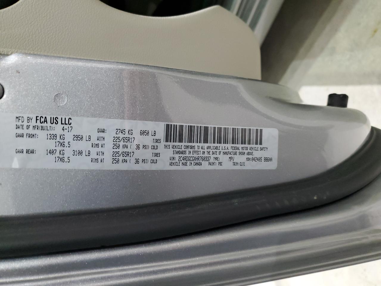 DODGE GRAND CARAVAN SXT