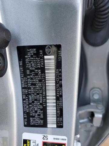 2022 TOYOTA CAMRY SE #3298153270