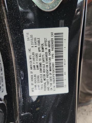 2016 HONDA ACCORD TOU #3292589874