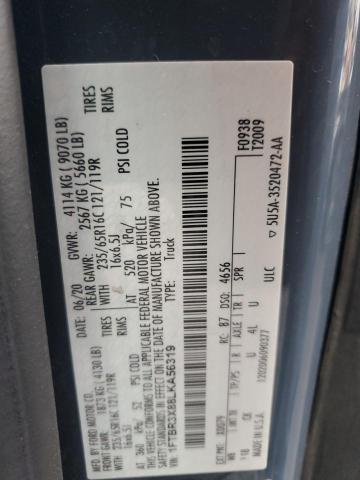 2020 FORD TRANSIT T- #3312251860