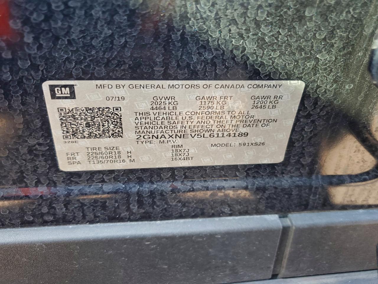 CHEVROLET EQUINOX PREMIER