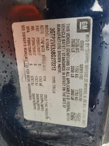 2011 GMC SIERRA K15 #3284028809