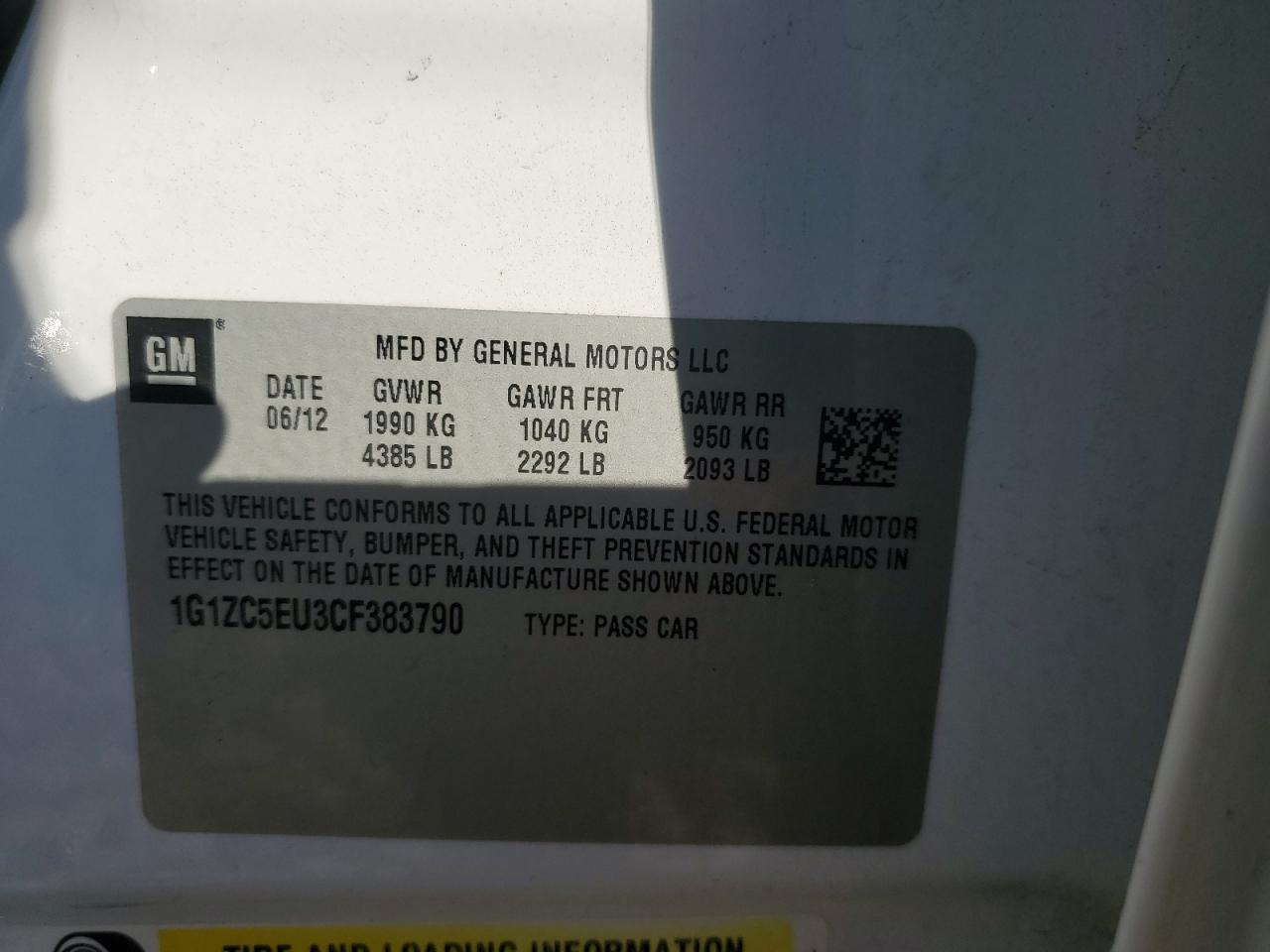 CHEVROLET MALIBU 1LT