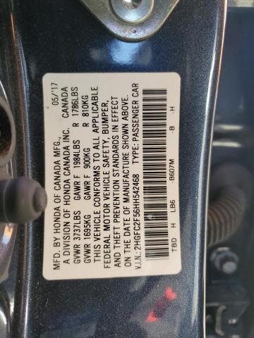 2017 HONDA CIVIC LX #3298082127