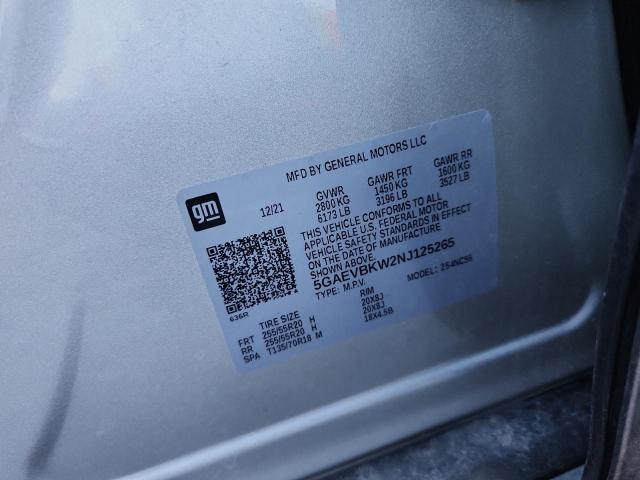 2022 BUICK ENCLAVE PR #3301970441