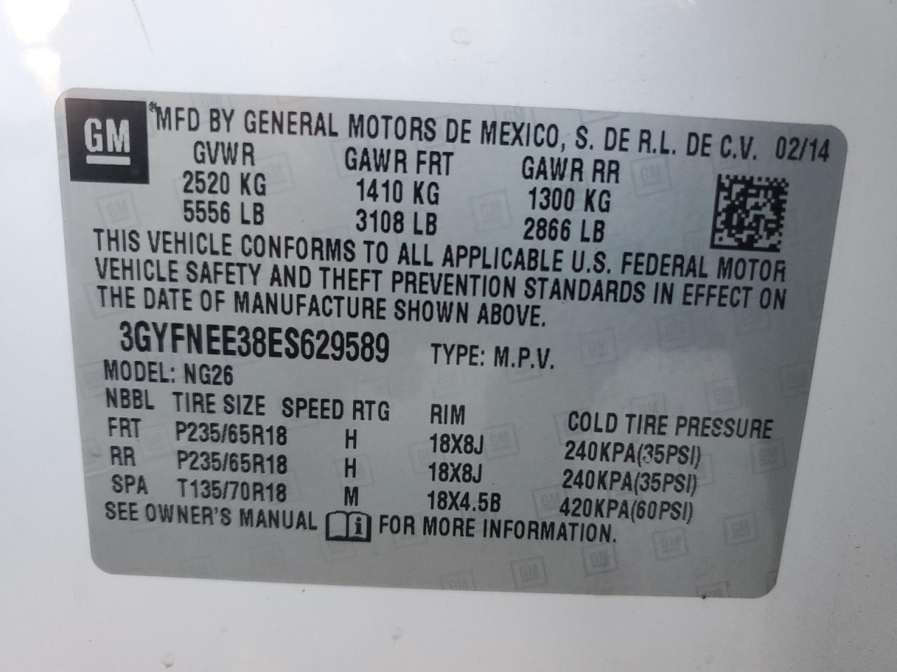 CADILLAC SRX LUXURY COLLECTION