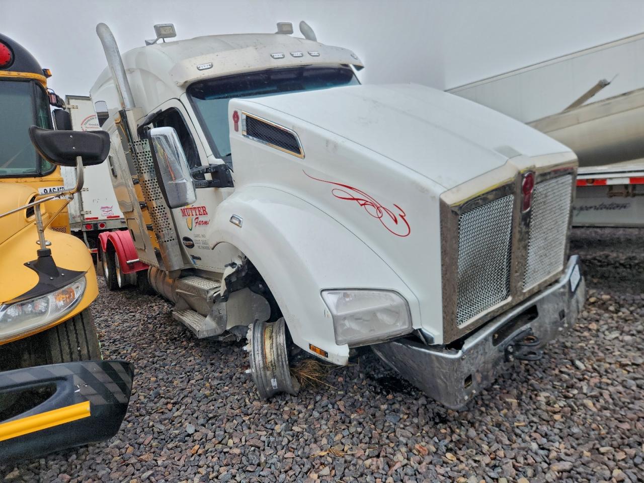 Lot #3297123546 2025 KENWORTH CONSTRUCTI