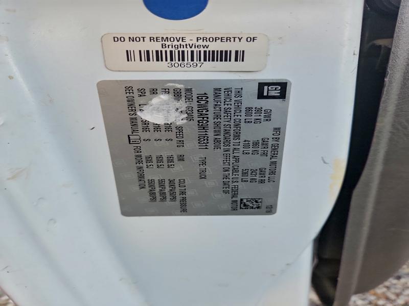 2017 CHEVROLET EXPRESS G2 #3297860803