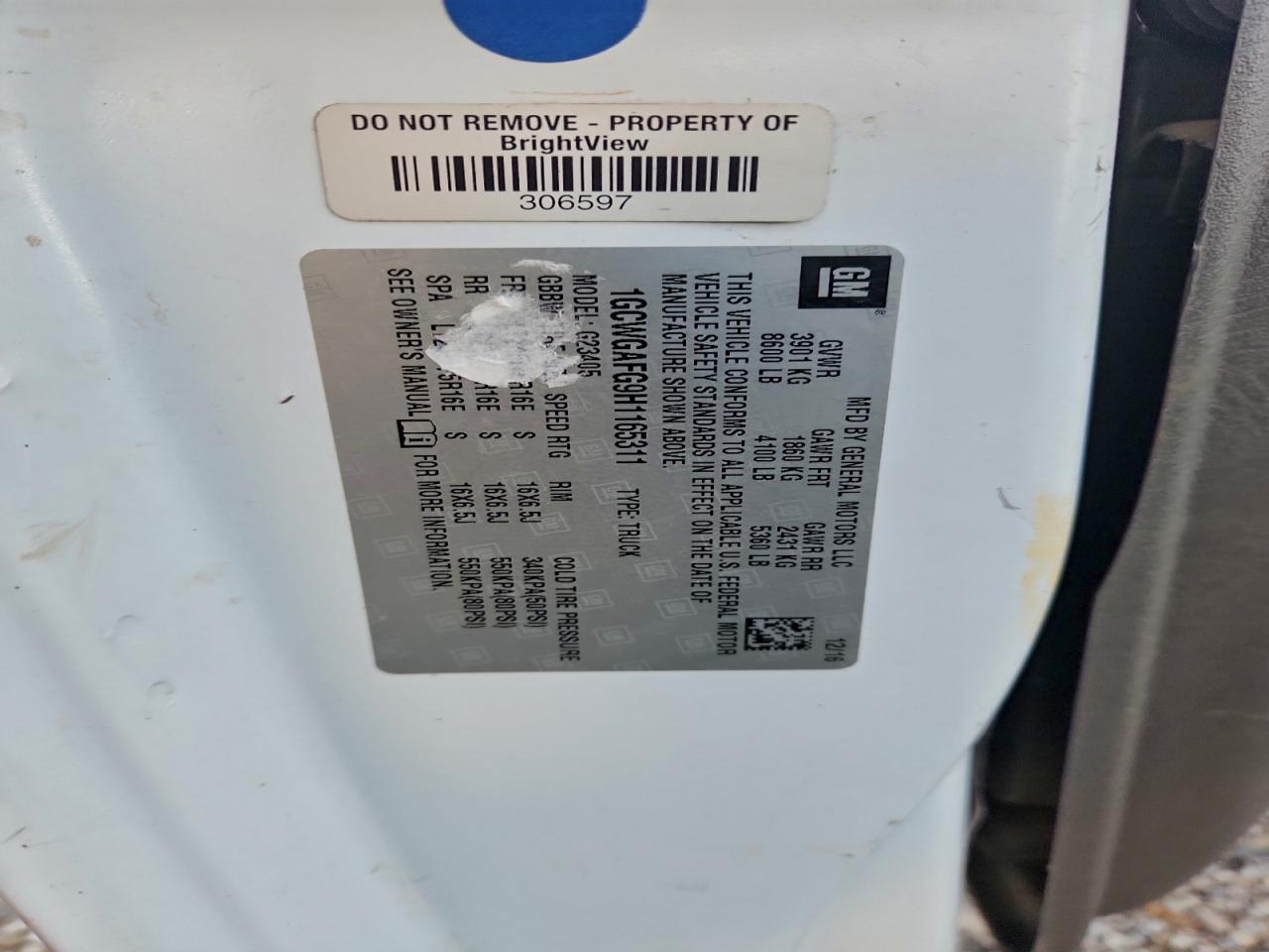 CHEVROLET EXPRESS G2