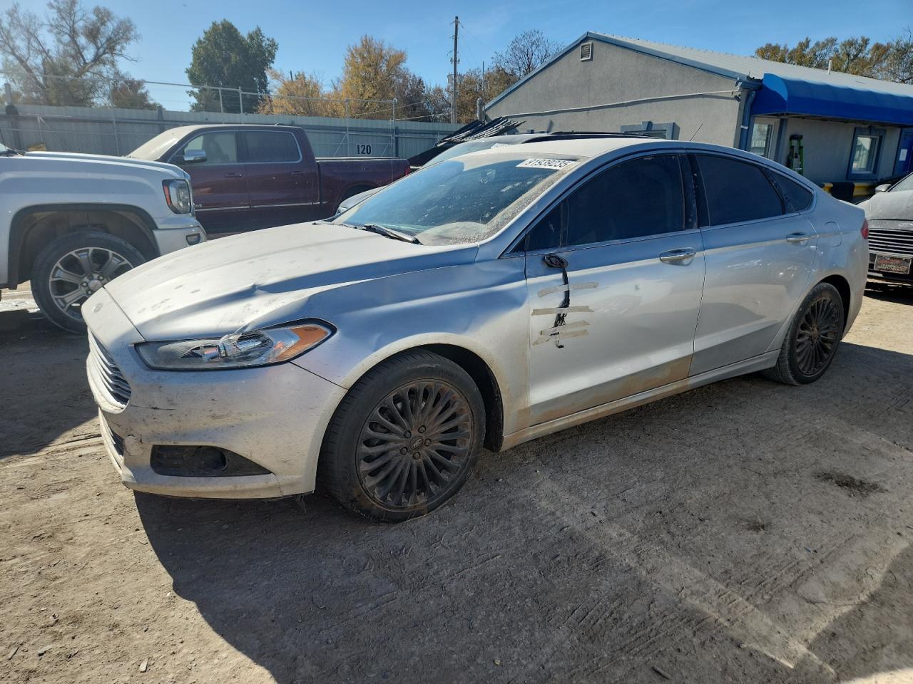 Lot #3286694303 2016 FORD FUSION TIT