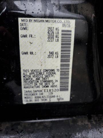 2017 NISSAN ALTIMA 2.5 #3296418646