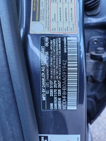 2010 MERCEDES-BENZ E 350 4MAT #3280287012