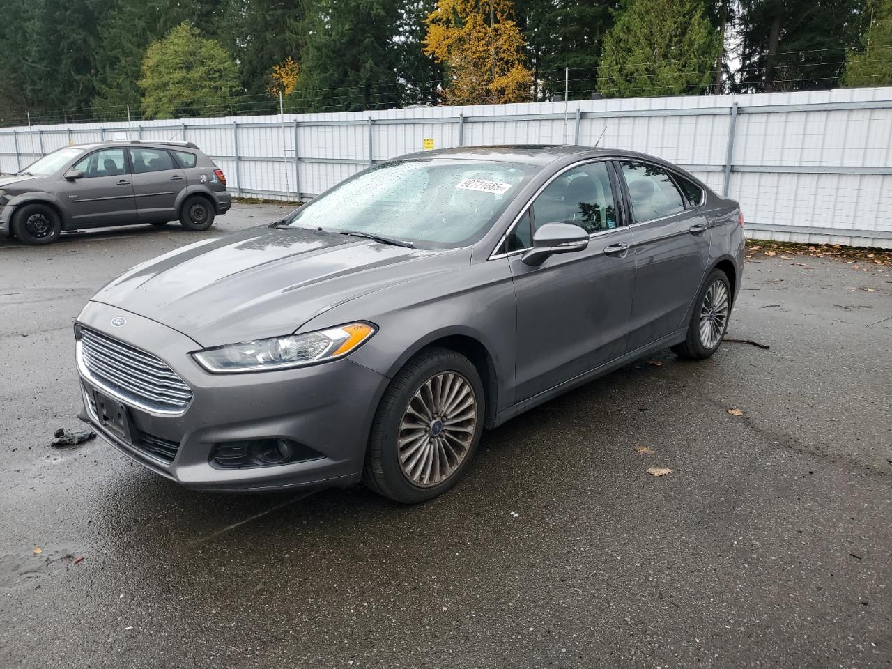 Lot #3285881591 2014 FORD FUSION TIT