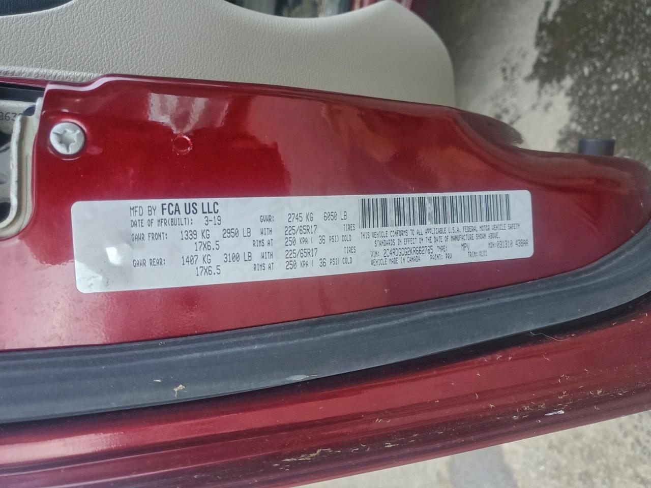 DODGE GRAND CARAVAN SXT