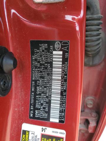 2013 TOYOTA COROLLA BA - 2T1BU4EE9DC957277