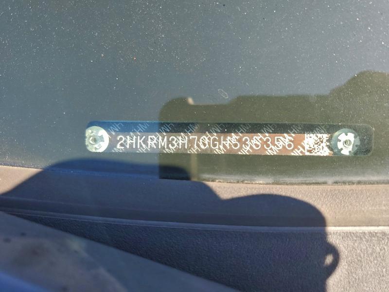 2016 HONDA CR-V EXL #3304657928