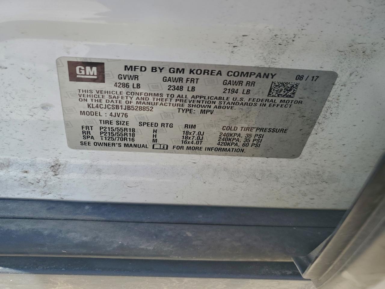 BUICK ENCORE ESSENCE