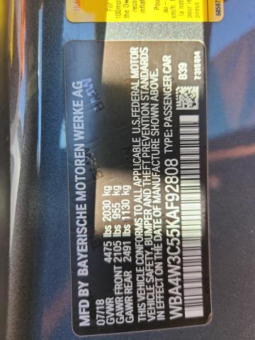 2019 BMW 430I - WBA4W3C55KAF92808