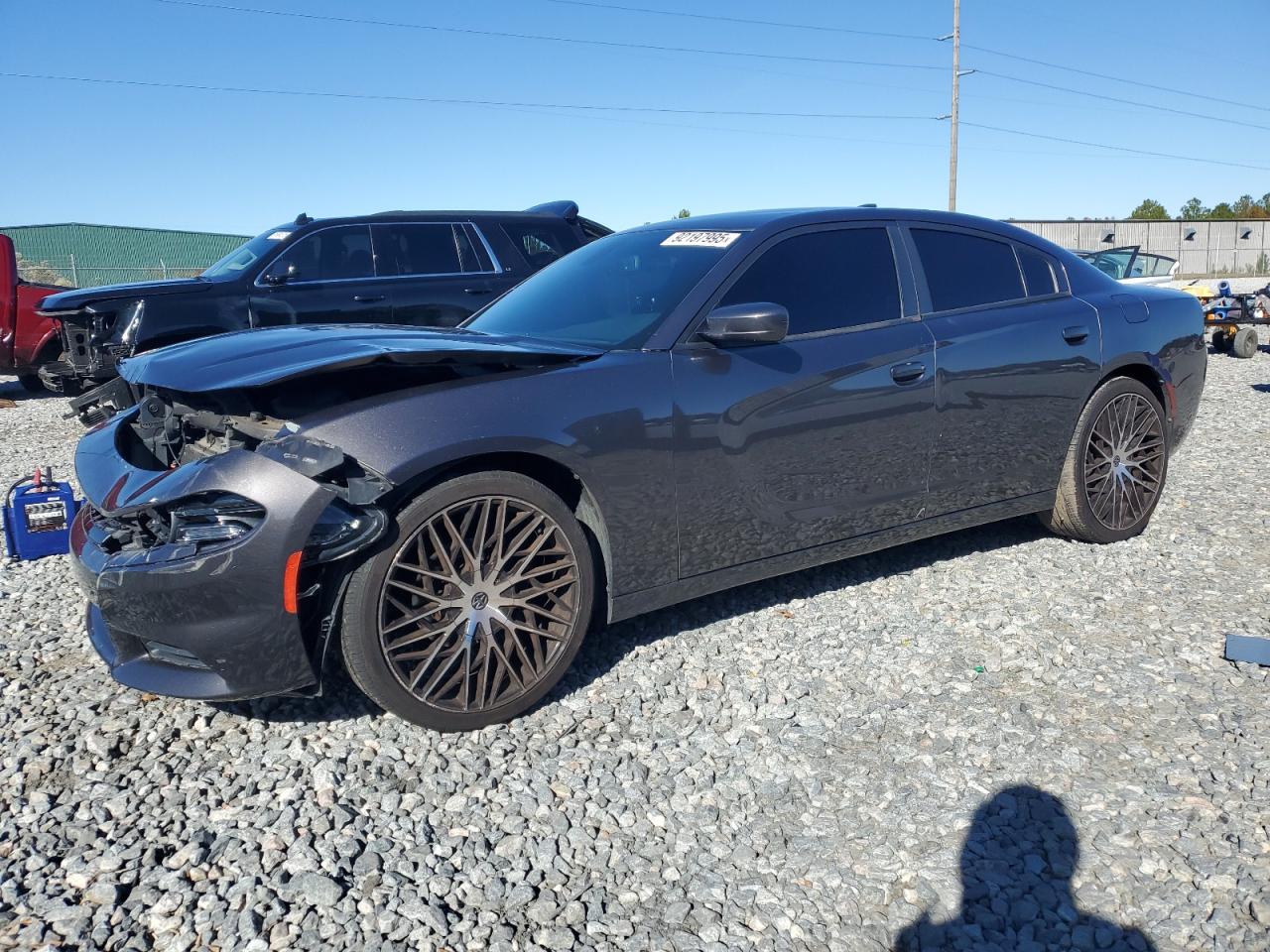 Lot #3302695081 2018 DODGE CHARGER SX