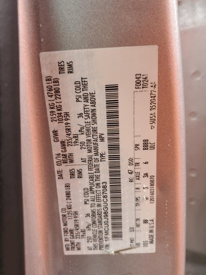 FORD ESCAPE TITANIUM