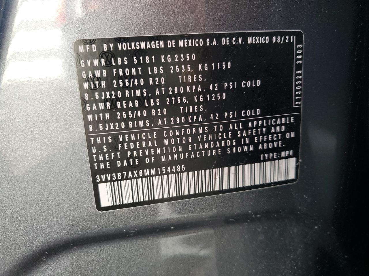 VOLKSWAGEN TIGUAN SE