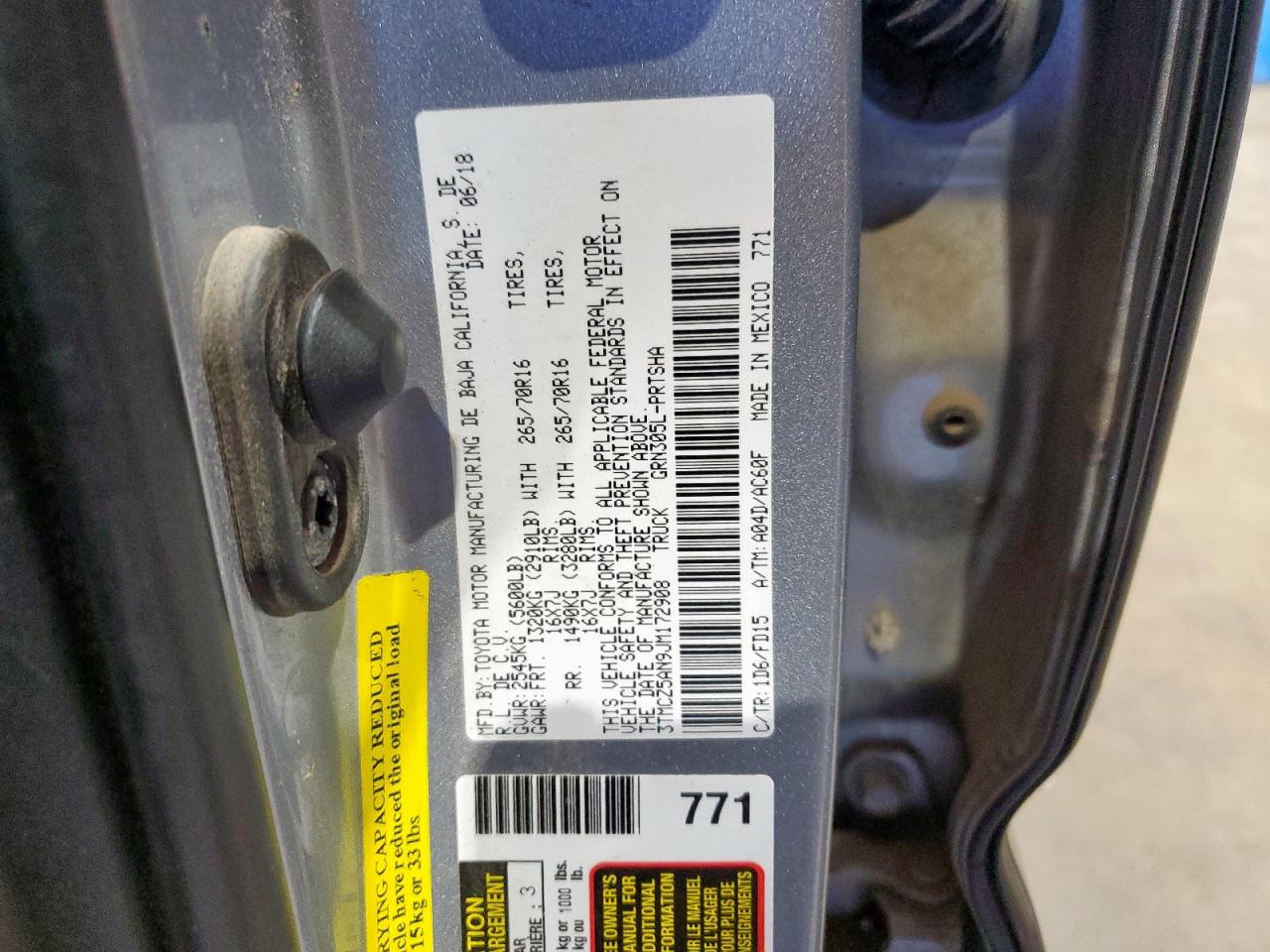 TOYOTA TACOMA DOUBLE CAB