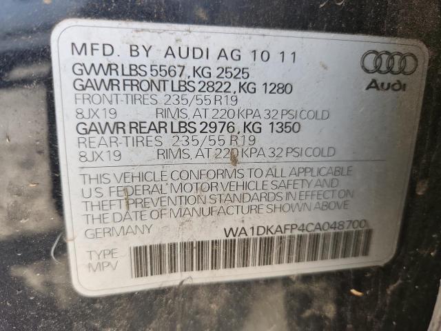 2012 AUDI Q5 PREMIUM #3285809653