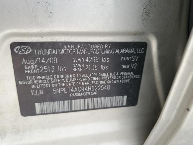 2010 HYUNDAI SONATA GLS - 5NPET4AC9AH622548