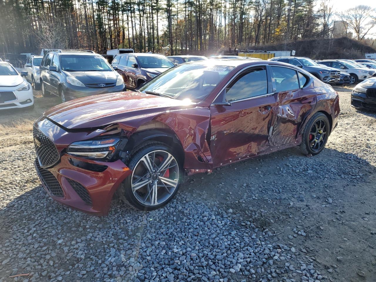 Lot #3292323265 2025 GENESIS G70 BASE