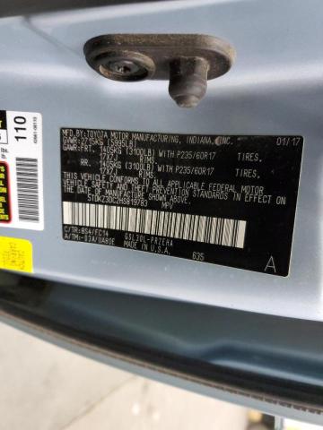 2017 TOYOTA SIENNA LE #3309706839