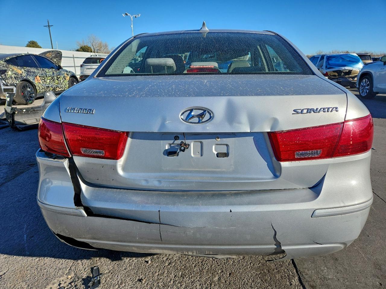 Lot #3296680099 2009 HYUNDAI SONATA GLS